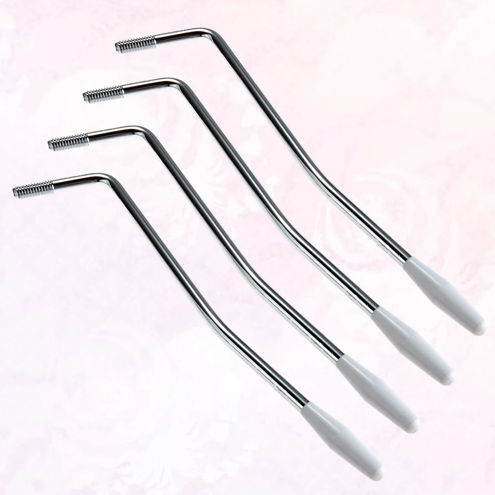4 Pcs Electric Guitar Rocker Crank Vibrato Bar Tremolo Arm Bridge Replacement Part 
4 Pcs Electric Guitar Rocker Crank Vibrato Bar Tremolo Arm Bridge Replacement Part