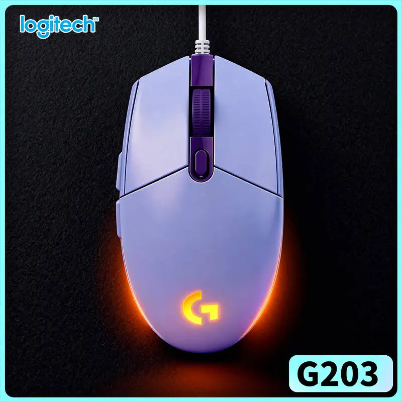 Logitech G203 Wired Optical Gaming Mouse, RGB Backlight, 8000 DPI, Easy for All Gamers G102/G402/M100R
Logitech G203 Wired Optical Gaming Mouse, RGB Backlight, 8000 DPI, Easy for All Gamers G102/G402/M100R