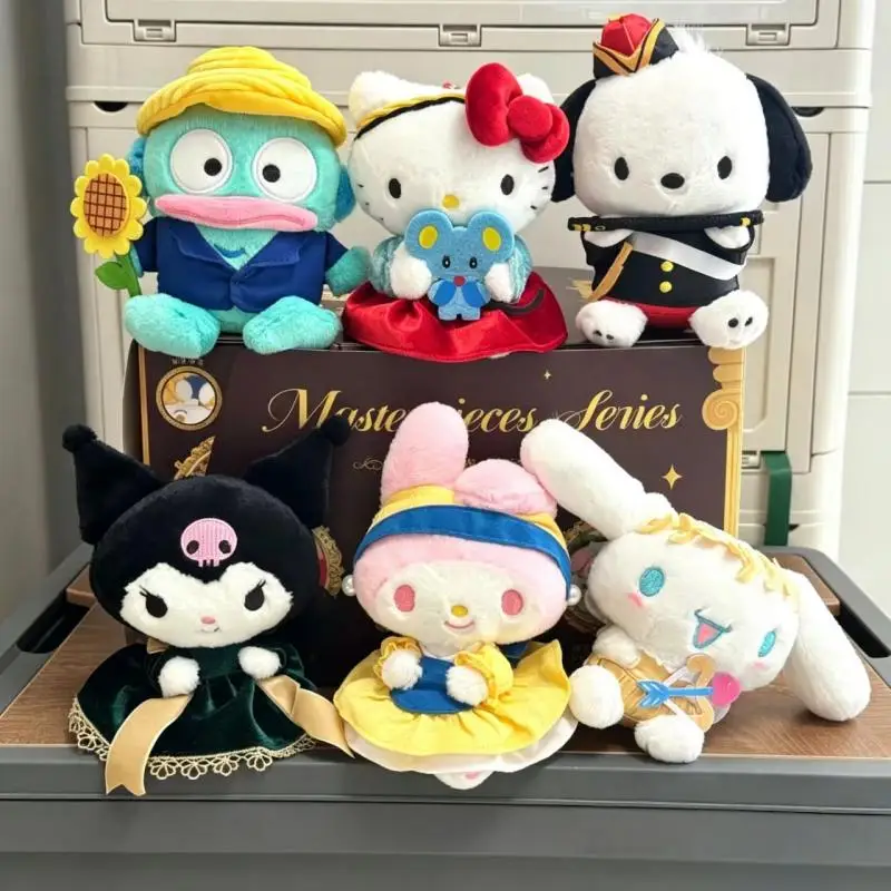 Authentic Original Famous Painting Series Plush Kuromi My Melody Blind Box Doll Girl Bag Pendant Cute Doll Holiday Surprise Gift
Authentic Original Famous Painting Series Plush Kuromi My Melody Blind Box Doll Girl Bag Pendant Cute Doll Holiday Surprise Gift