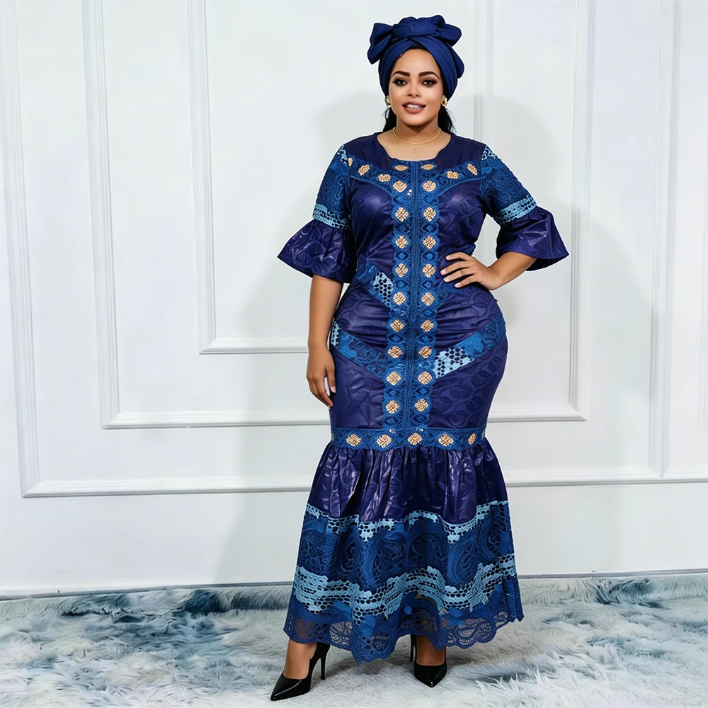 Plus Size African Party Long Dresses for Women 2026 Luxury Bazin Embroidery Robe Elegant Outfits Muslim Wedding Evening Gowns
Plus Size African Party Long Dresses for Women 2026 Luxury Bazin Embroidery Robe Elegant Outfits Muslim Wedding Evening Gowns