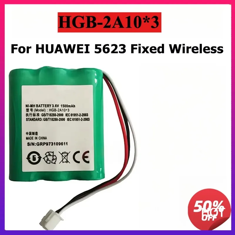 HGB-15AAx3 Аккумулятор HGB-2A10x3 для фиксированного беспроводного телефона HUAWEI 5623 ETS3125i E5172 ETS5623 2222 + 515H E5172s-515
HGB-15AAx3 Аккумулятор HGB-2A10x3 для фиксированного беспроводного телефона HUAWEI 5623 ETS3125i E5172 ETS5623 2222 + 515H E5172s-515