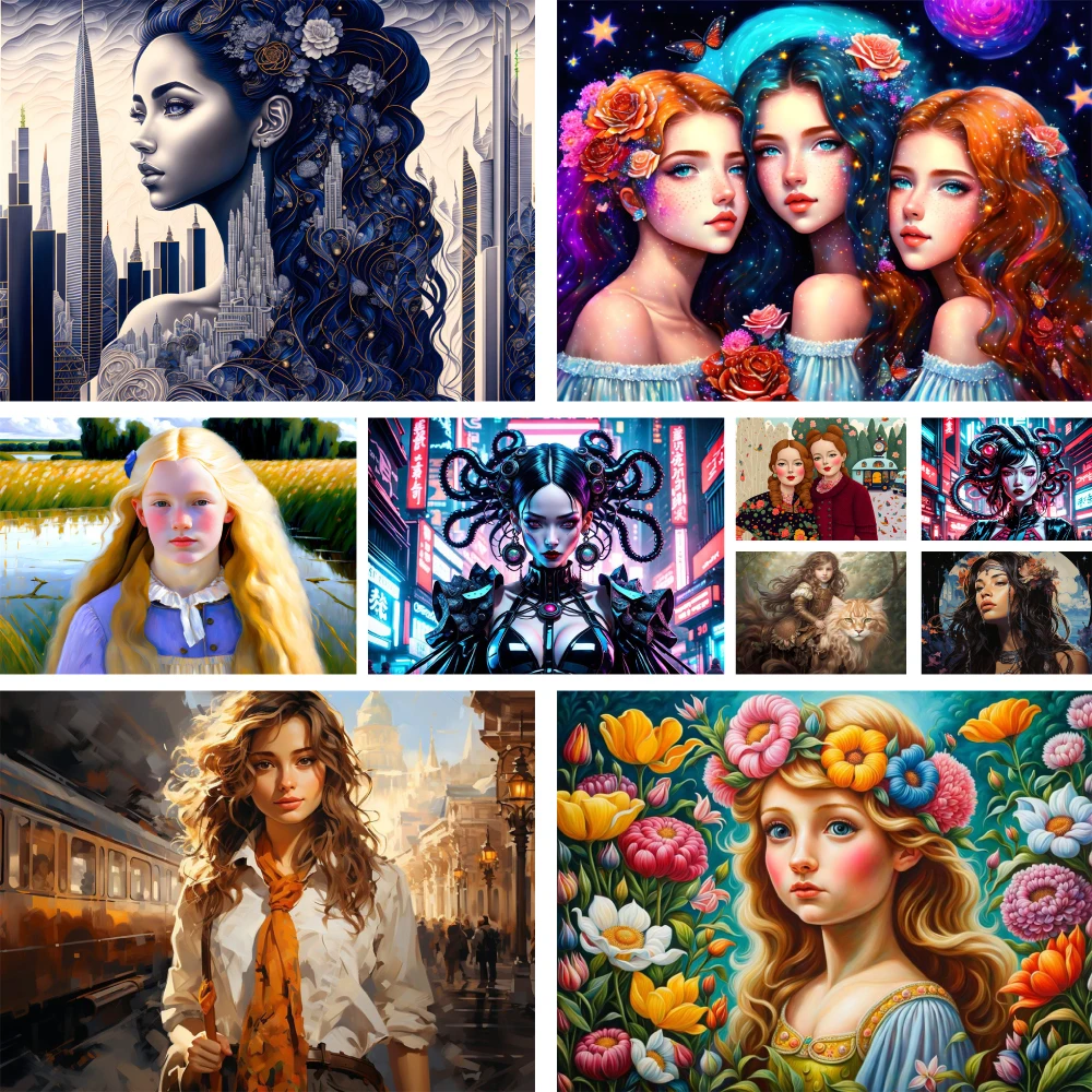 Portrait Girl Printed Canvas 11CT Cross-Stitch Embroidery Patterns Handicraft Hobby Handiwork Painting Counted Jewelry Wholesale
Portrait Girl Printed Canvas 11CT Cross-Stitch Embroidery Patterns Handicraft Hobby Handiwork Painting Counted Jewelry Wholesale