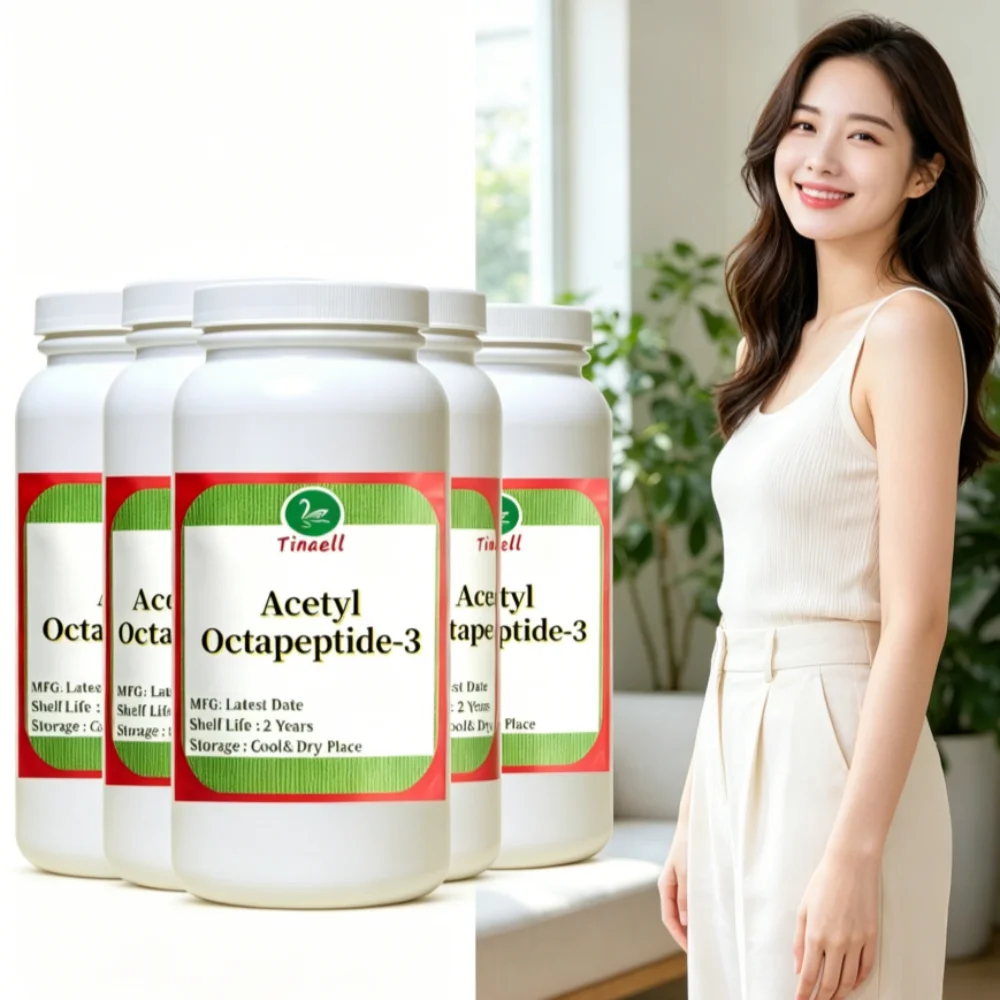 Hot Supply Acetyl Octapeptide-3 Cosmetics Skincare Moisturizers Hair Care Cosmetics Raw Materials
Hot Supply Acetyl Octapeptide-3 Cosmetics Skincare Moisturizers Hair Care Cosmetics Raw Materials