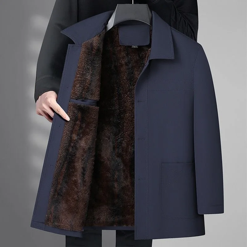 2024 Winter New Fashion Solid Color Plus Fleece Thick Warm Jacket Men's Business Casual Loose Large Size High-Grade Coat M-5XL
2024 Winter New Fashion Solid Color Plus Fleece Thick Warm Jacket Men's Business Casual Loose Large Size High-Grade Coat M-5XL