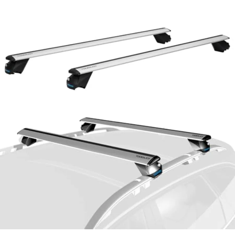 Aluminum Roof Rack Cross Bars Adjustable Cargo Bars with Keyed Locks Hold 198 LBS
Aluminum Roof Rack Cross Bars Adjustable Cargo Bars with Keyed Locks Hold 198 LBS