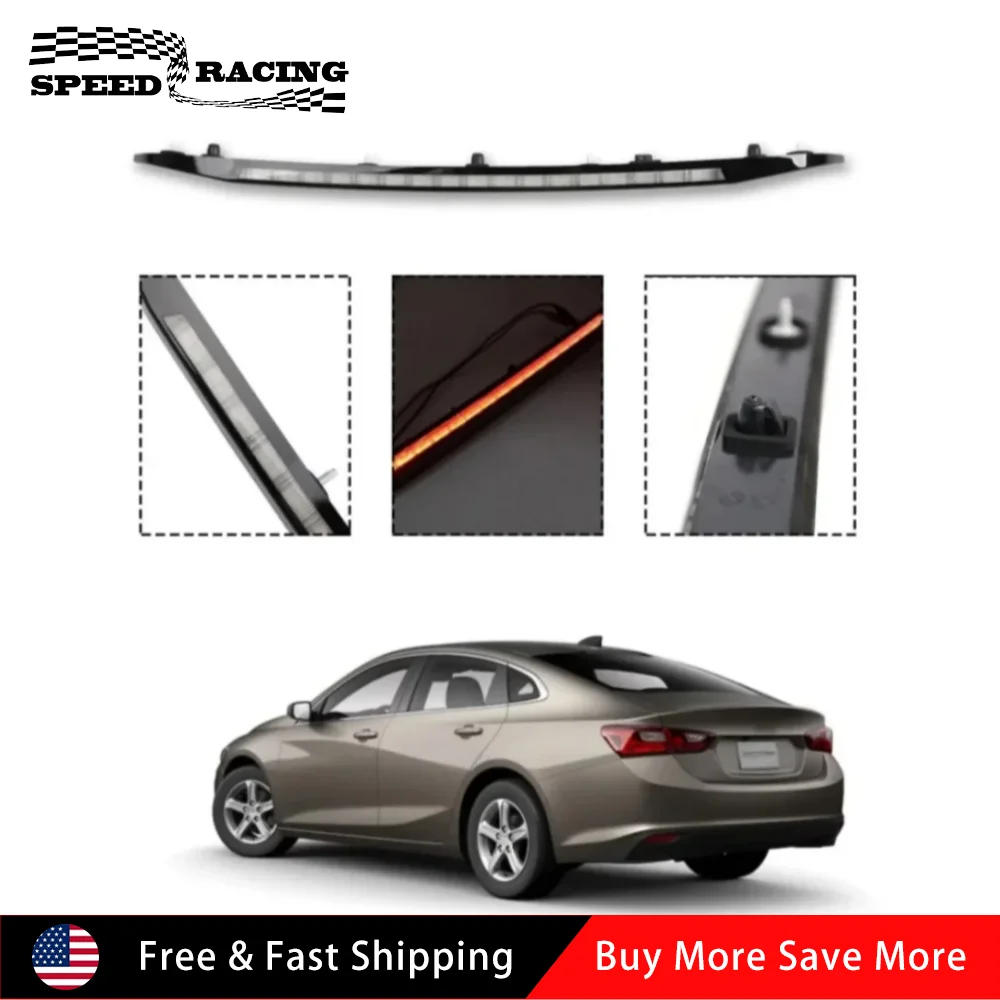 42795725 Durable Plastic Lens High Beam Center High Mount 3rd Brake Tail Lamp For 2016-2025 Chevrolet Malibu Black
42795725 Durable Plastic Lens High Beam Center High Mount 3rd Brake Tail Lamp For 2016-2025 Chevrolet Malibu Black