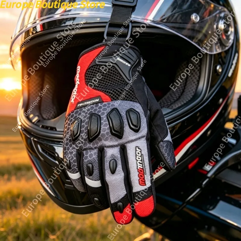 Anti Fall Shock Absorption Madmotor Full Finger Motorcycle Gloves 4 Seasons Breathable Riding Gear For Men Women
Anti Fall Shock Absorption Madmotor Full Finger Motorcycle Gloves 4 Seasons Breathable Riding Gear For Men Women
