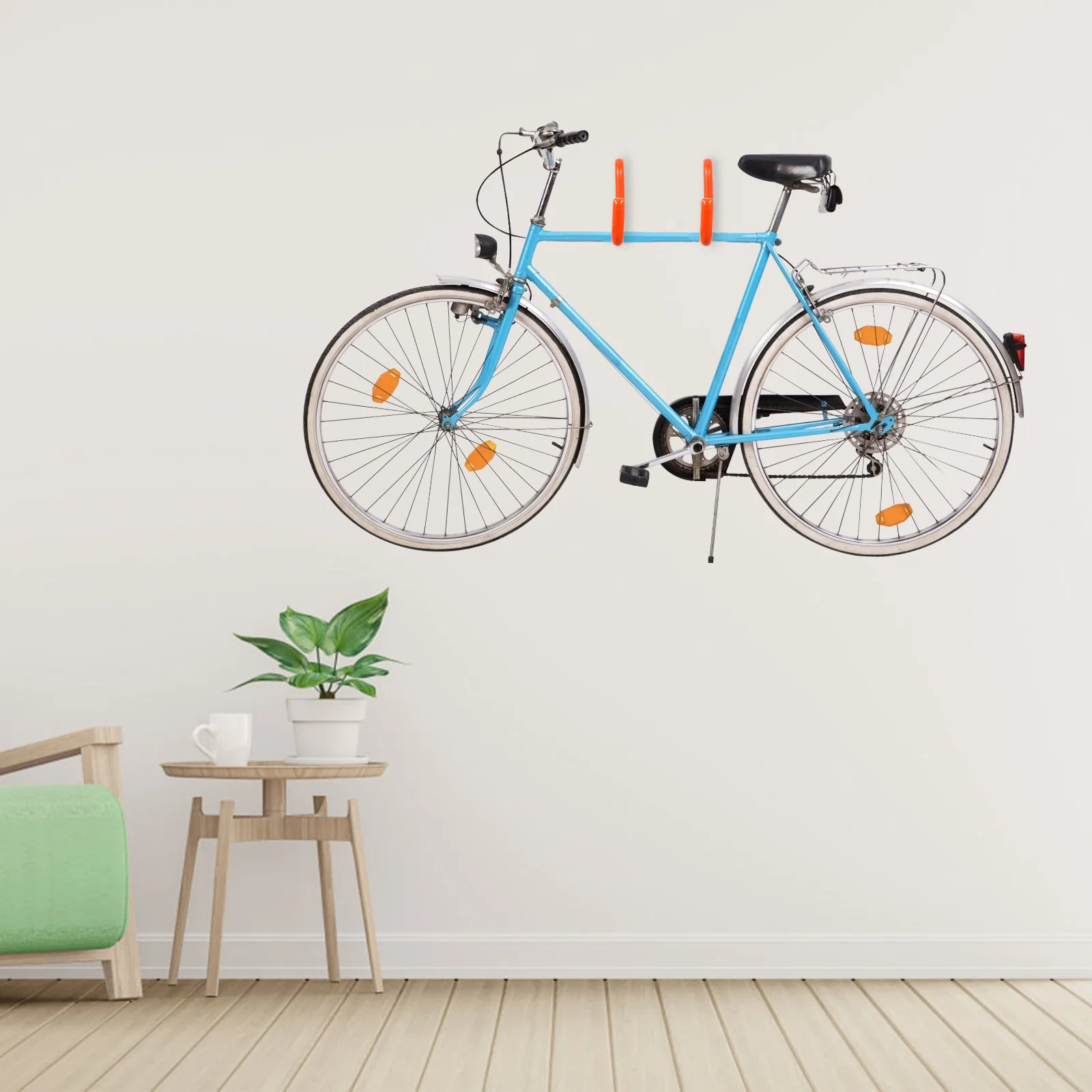 4 Pcs Heavy Duty Bike Hooks Wall Mountable Wide Mouth Design Storage Hangers for Cement Walls Expansion Screws Garage Space
4 Pcs Heavy Duty Bike Hooks Wall Mountable Wide Mouth Design Storage Hangers for Cement Walls Expansion Screws Garage Space