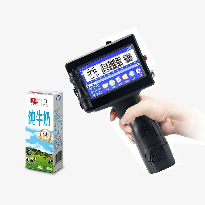 Manual production date marking machine, portable handheld inkjet printer, cost-effective marking machine, easy to operate
Manual production date marking machine, portable handheld inkjet printer, cost-effective marking machine, easy to operate