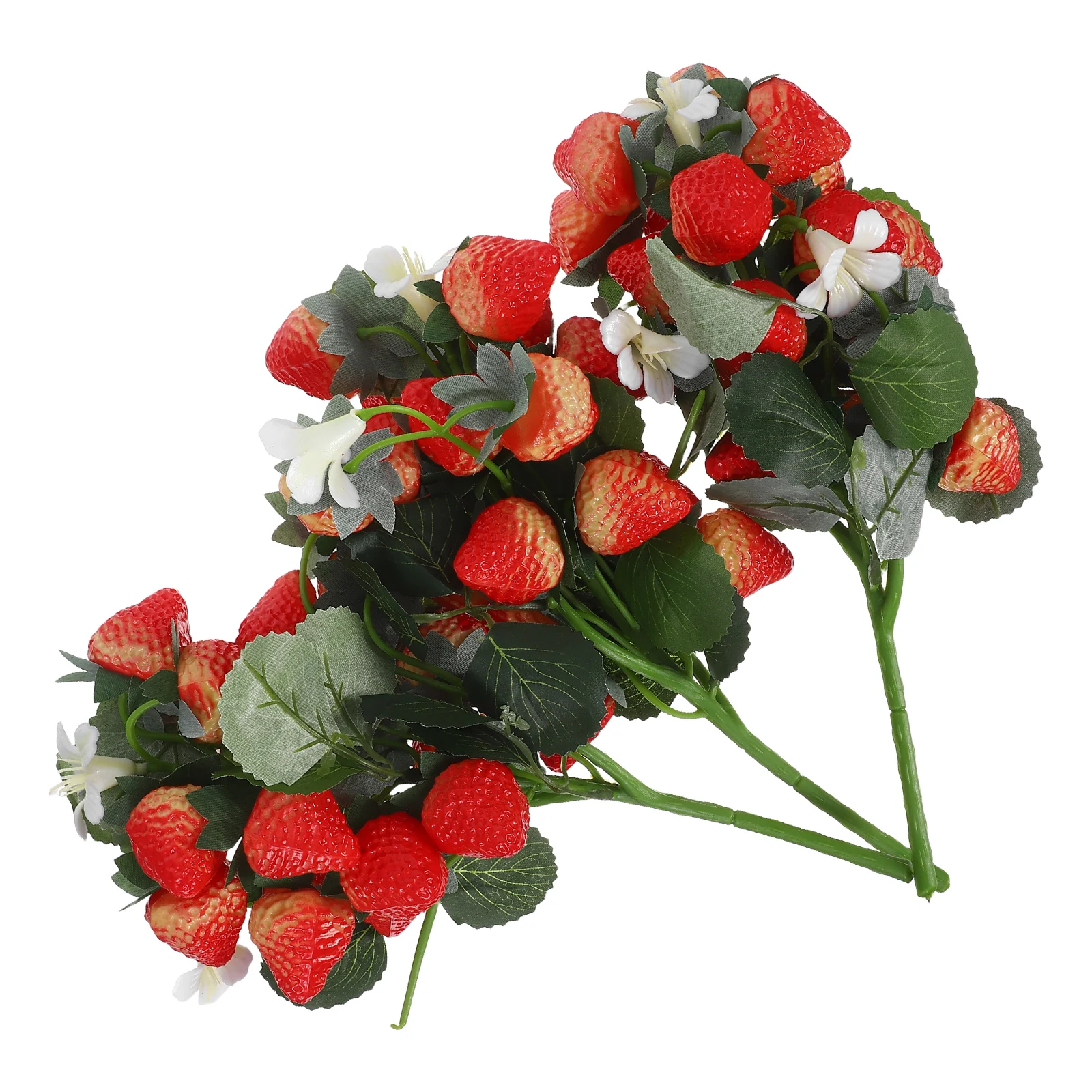 3 Pcs Artificial Strawberry Bouquet Realistic Simulation Decor Branches Festival Party Home Strawberry Bunch
3 Pcs Artificial Strawberry Bouquet Realistic Simulation Decor Branches Festival Party Home Strawberry Bunch