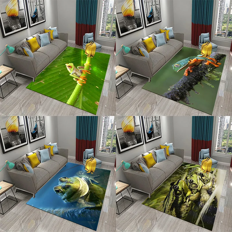 Frog Rug With Colorful Cute Animal Pattern, Bathroom Non-Slip, Living Room Kids Bedroom Decor
Frog Rug With Colorful Cute Animal Pattern, Bathroom Non-Slip, Living Room Kids Bedroom Decor