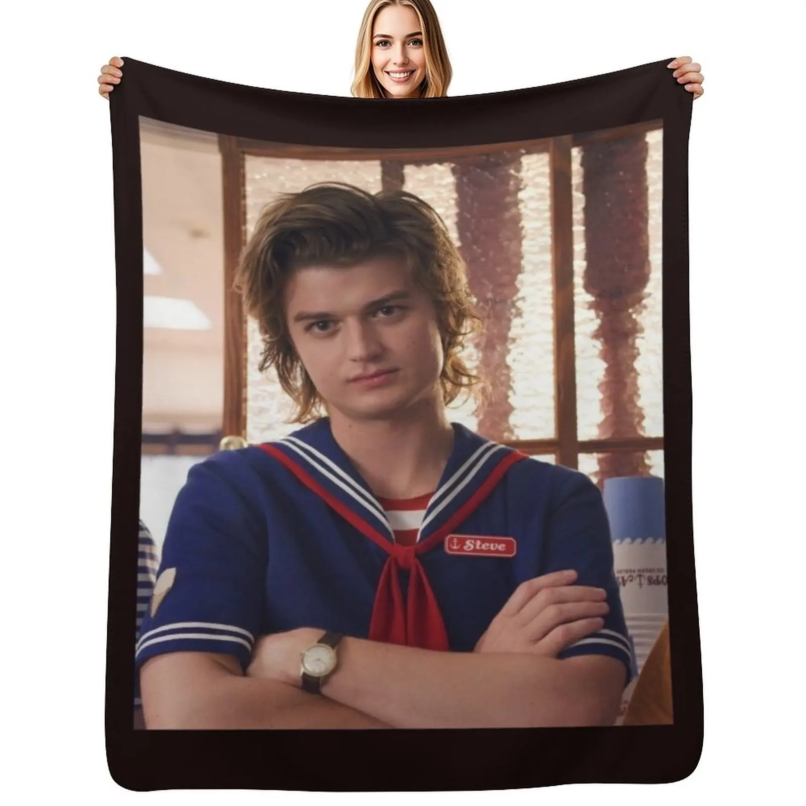 Joe Keery Throw Blanket Cozy Napping Blanket Gift for Mom Dad
Joe Keery Throw Blanket Cozy Napping Blanket Gift for Mom Dad