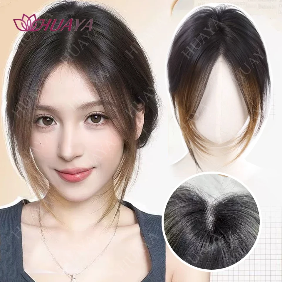 3D Natural Highlights Golden Air Bangs Wig Invisible Traceless Forehead Hair Piece Extension Heat Resistant Synthetic Wig
3D Natural Highlights Golden Air Bangs Wig Invisible Traceless Forehead Hair Piece Extension Heat Resistant Synthetic Wig