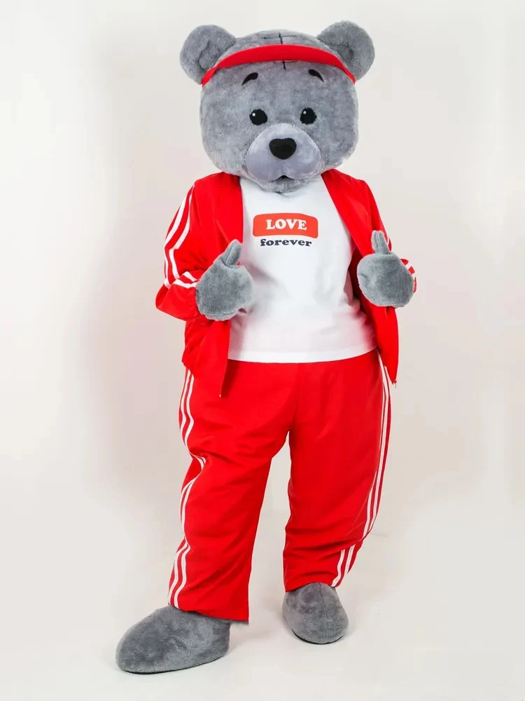 Cartoon Sportswear Bear Mascot Costume Advertising Walking Doll Clothes Halloween Carnival Party Fashion Show Accessories
Cartoon Sportswear Bear Mascot Costume Advertising Walking Doll Clothes Halloween Carnival Party Fashion Show Accessories