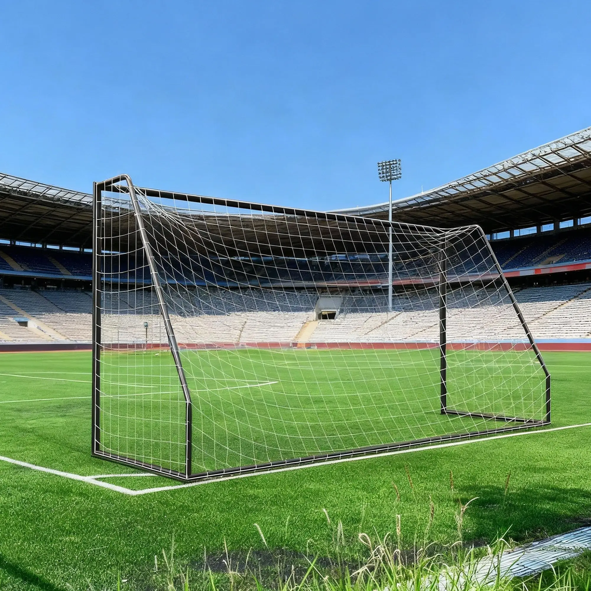 Soccer Goal 6 To 12 Ft Portable Backyard Soccer Goal With Net And Ground Stakes
Soccer Goal 6 To 12 Ft Portable Backyard Soccer Goal With Net And Ground Stakes