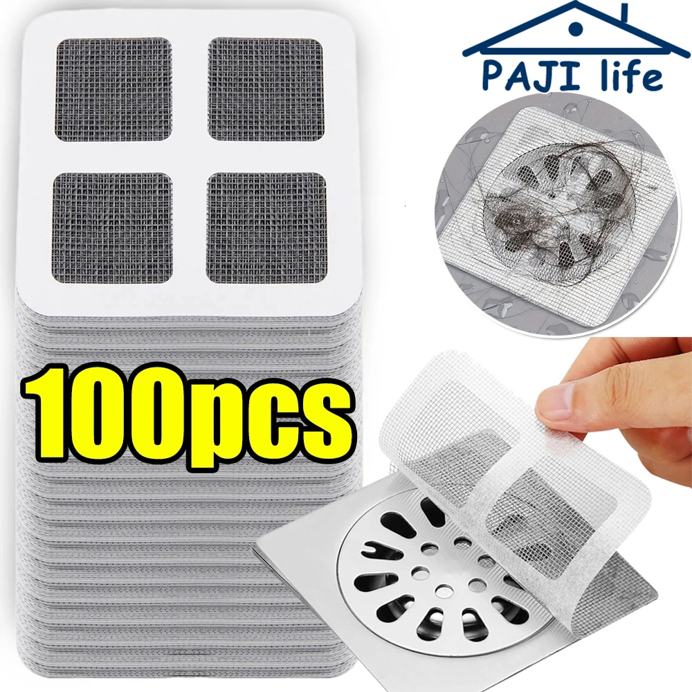 Disposable Shower Drain Cover Hair Catcher Mesh Bathroom Sink Strainer Anti Blocking Floor Drain Filter for Kitchen Pet Hair
Disposable Shower Drain Cover Hair Catcher Mesh Bathroom Sink Strainer Anti Blocking Floor Drain Filter for Kitchen Pet Hair
