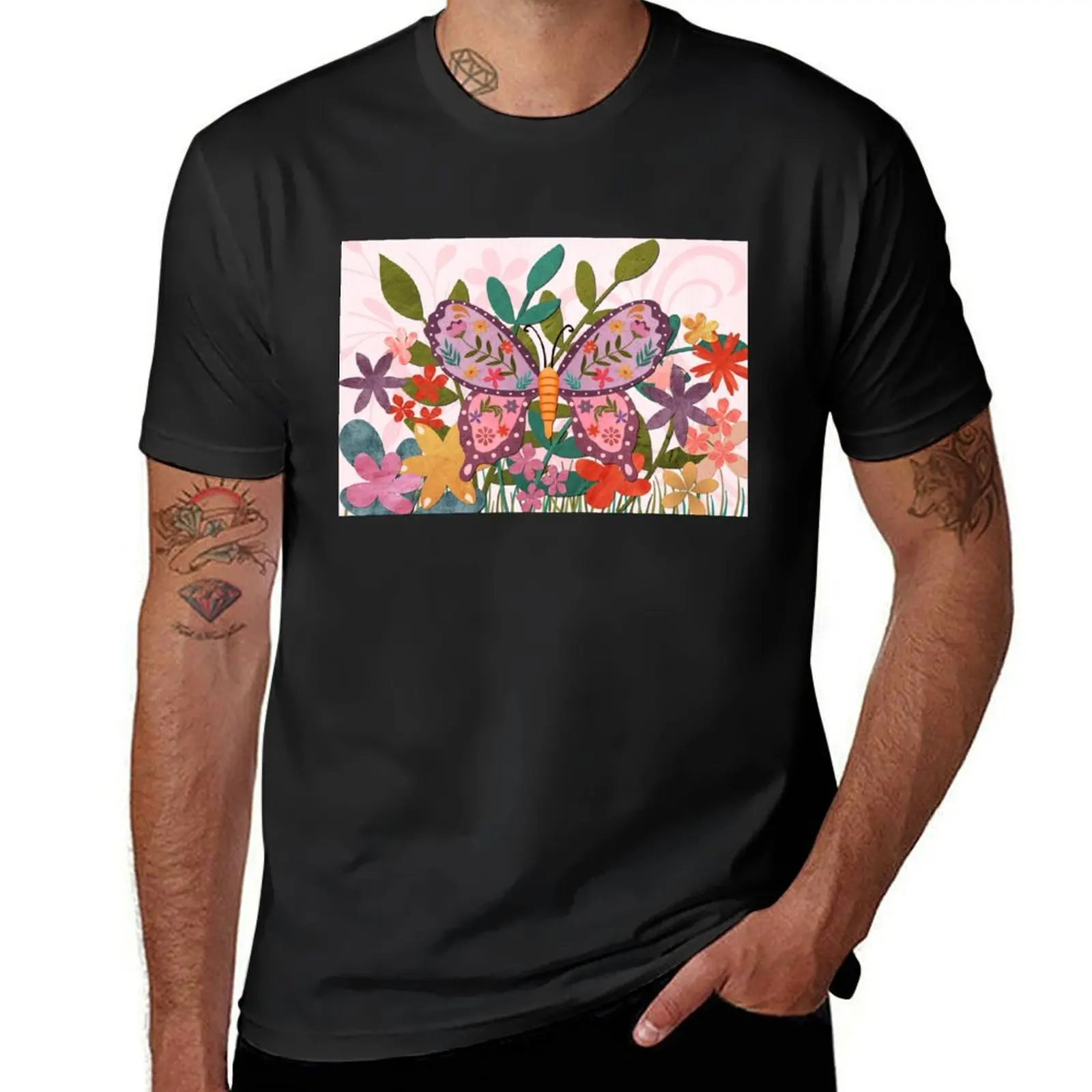 Spring Butterfly Garden - Pink T-Shirt aesthetic clothes korean fashion funnys tshirts for men
Spring Butterfly Garden - Pink T-Shirt aesthetic clothes korean fashion funnys tshirts for men