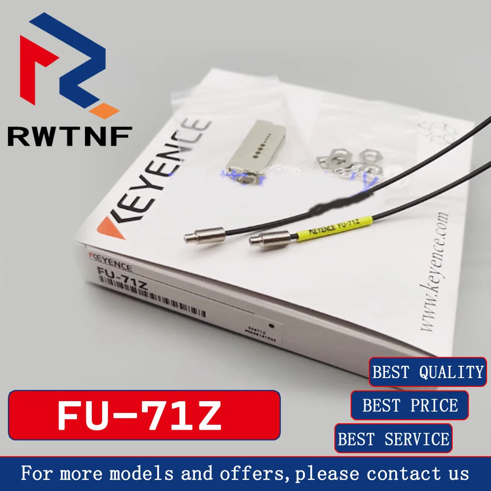Brand New Genuine FU-71Z KEYENCE free cutting penetration type fiber optic sensor, 100% original warehouse stock
Brand New Genuine FU-71Z KEYENCE free cutting penetration type fiber optic sensor, 100% original warehouse stock