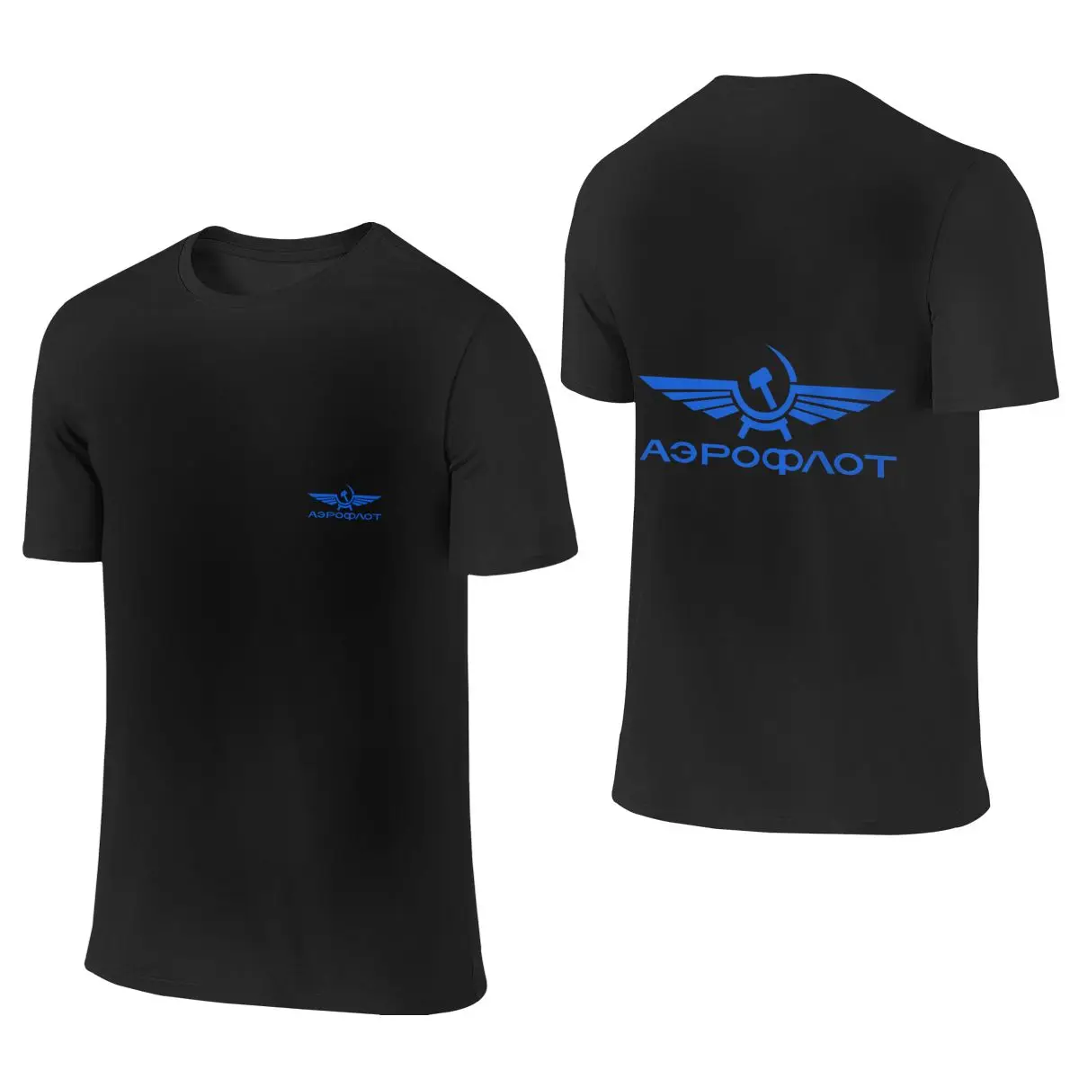 Aeroflot Soviet Airlines Men's Short Sleeve T-shirt Round Neck 100% Cotton T shirt S-6XL
Aeroflot Soviet Airlines Men's Short Sleeve T-shirt Round Neck 100% Cotton T shirt S-6XL