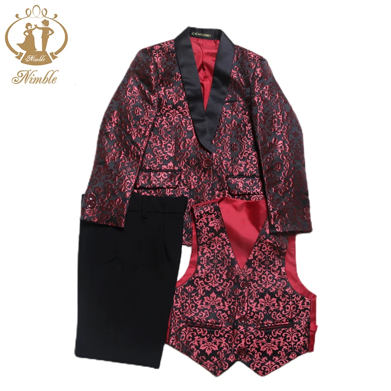 Spring Autumn Formal New Kids Wedding Blazer Baby Boys Suit Children Party Host Costume Coat Vest Pants 3Pcs Wholesale Clothing
Spring Autumn Formal New Kids Wedding Blazer Baby Boys Suit Children Party Host Costume Coat Vest Pants 3Pcs Wholesale Clothing