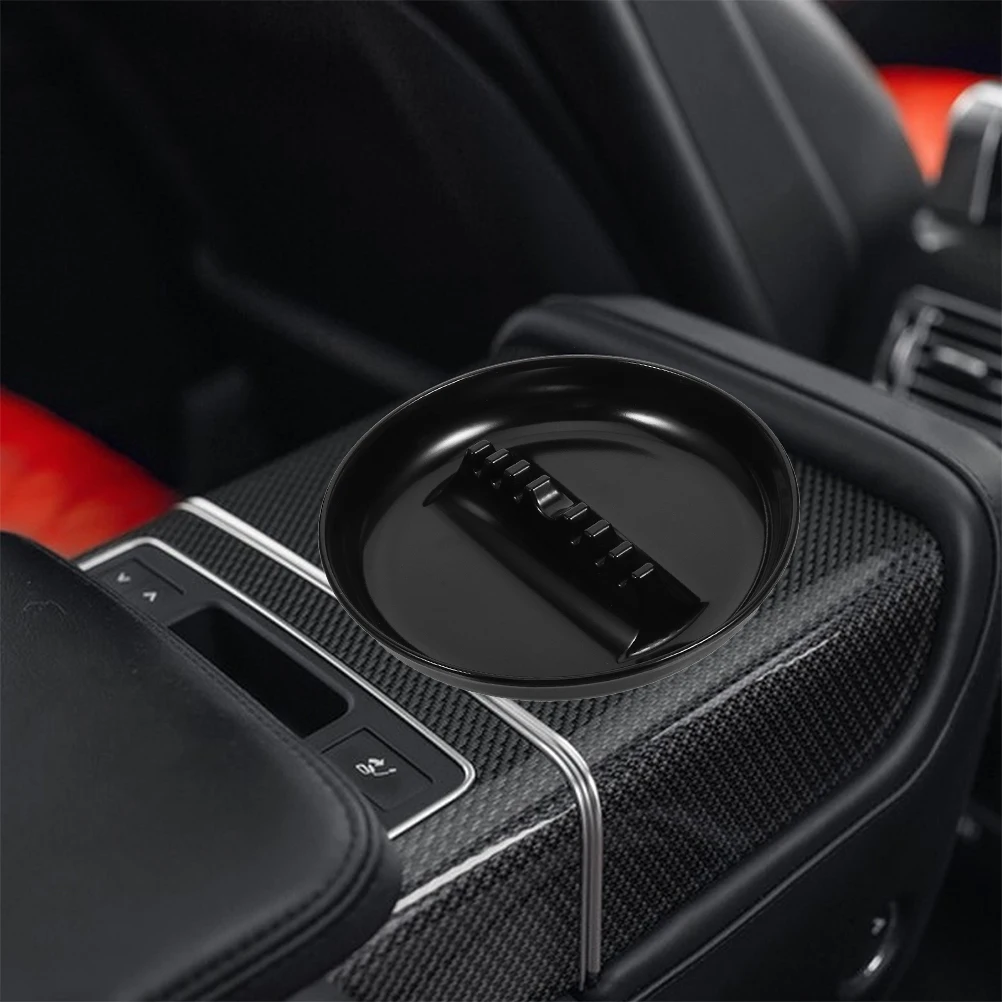 2pcs Black Thickened Cigar Ashtray Round Car Automotive Smoke Accessory 7 Slots Portable Home Use Plastic Durability
2pcs Black Thickened Cigar Ashtray Round Car Automotive Smoke Accessory 7 Slots Portable Home Use Plastic Durability