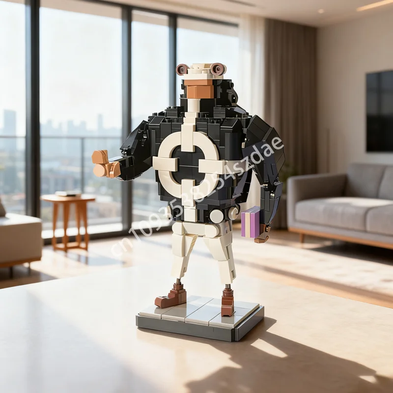 373 шт. MOC Bartholomew Kuma Модель Строительные блоки Строительная сборка игрушки DIY Креативные рождественские подарки Идея Кирпич
373 шт. MOC Bartholomew Kuma Модель Строительные блоки Строительная сборка игрушки DIY Креативные рождественские подарки Идея Кирпич