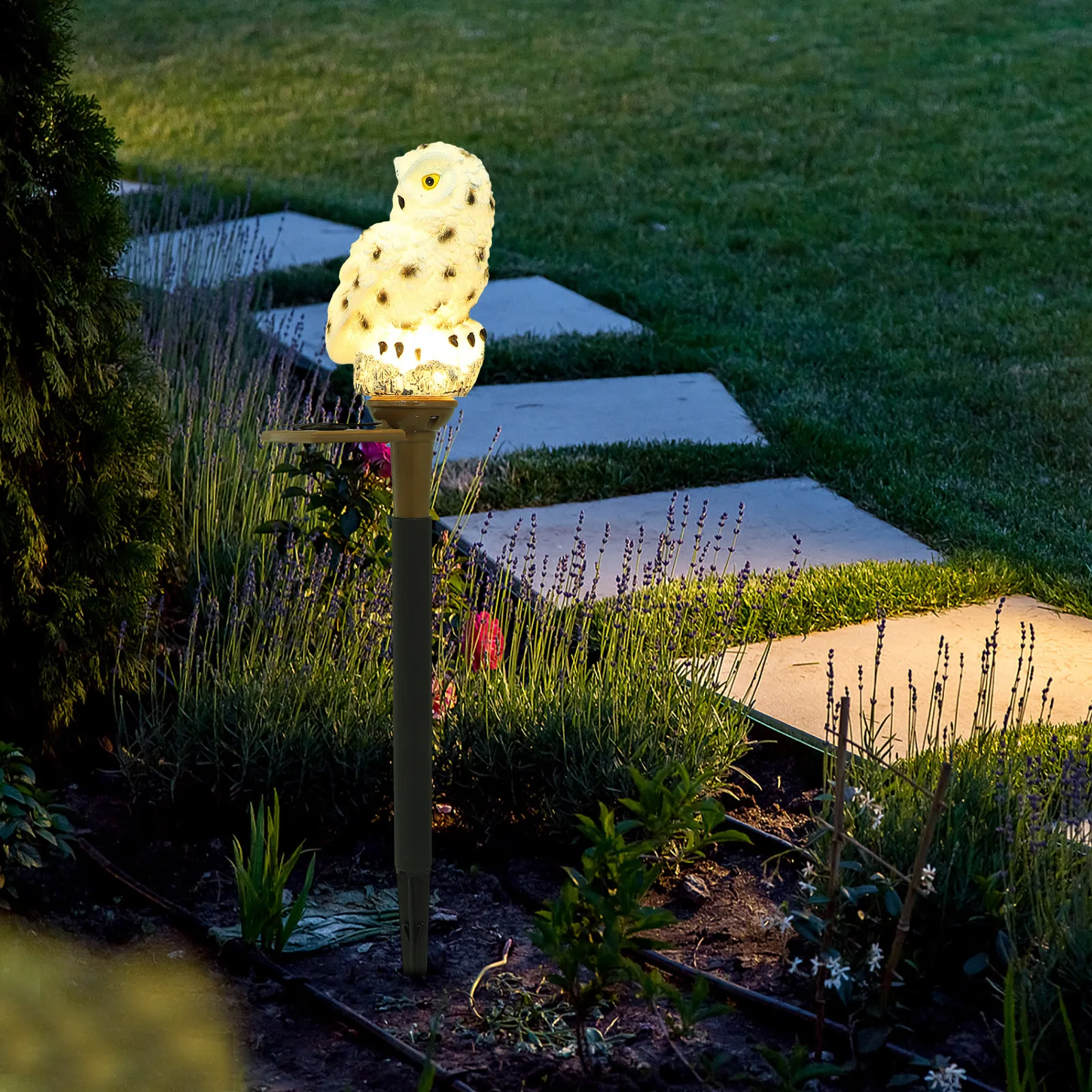 Owl Design Lamp Outdoor Solar Lights Landscape Power for Outdoors Decorative Garden
Owl Design Lamp Outdoor Solar Lights Landscape Power for Outdoors Decorative Garden