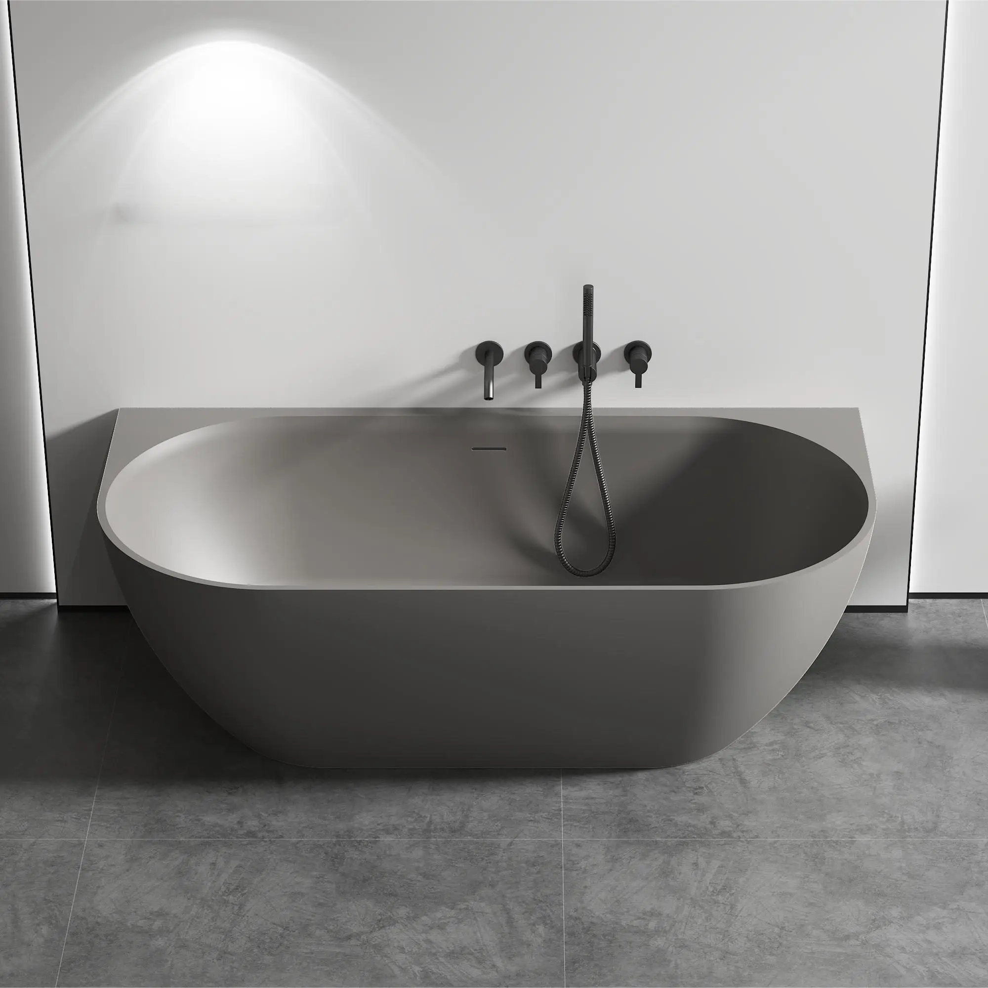 Latest Italian design luxury artificial stone freestanding portable soaking tub high quality soft soaker for sale
Latest Italian design luxury artificial stone freestanding portable soaking tub high quality soft soaker for sale