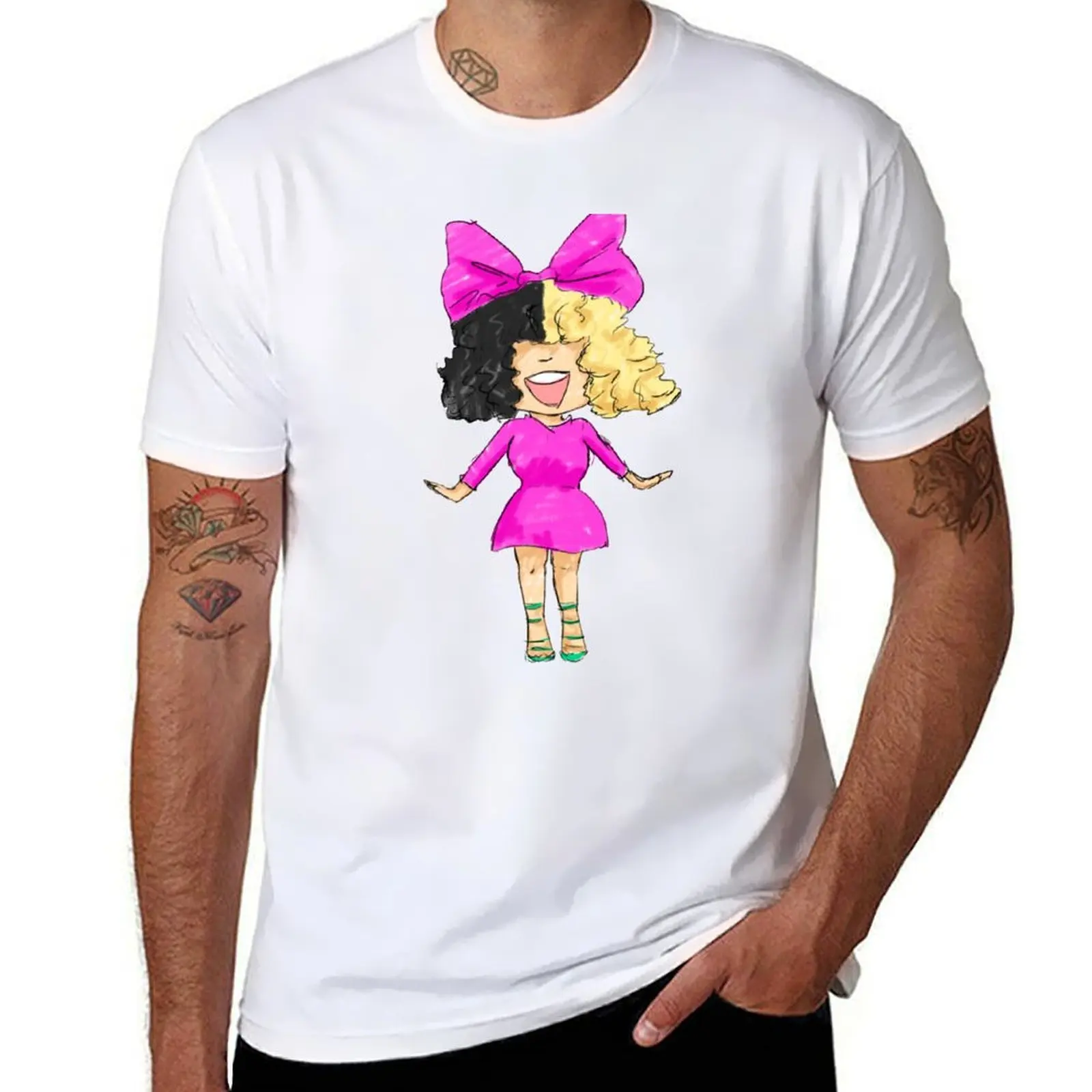 cotton T-Shirt graphic man Sia man in tees t shirt funny t designer for shirts shirts rose t
cotton T-Shirt graphic man Sia man in tees t shirt funny t designer for shirts shirts rose t