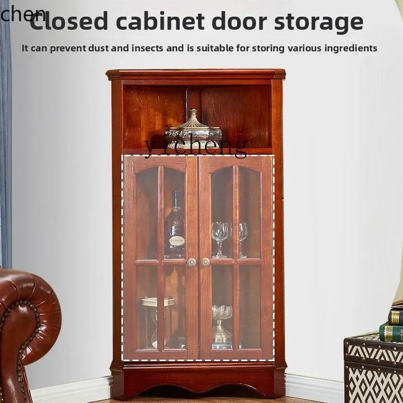 Z31- solid wood corner rack living room side cabinet wine cabinet corner cabinet household fan
Z31- solid wood corner rack living room side cabinet wine cabinet corner cabinet household fan