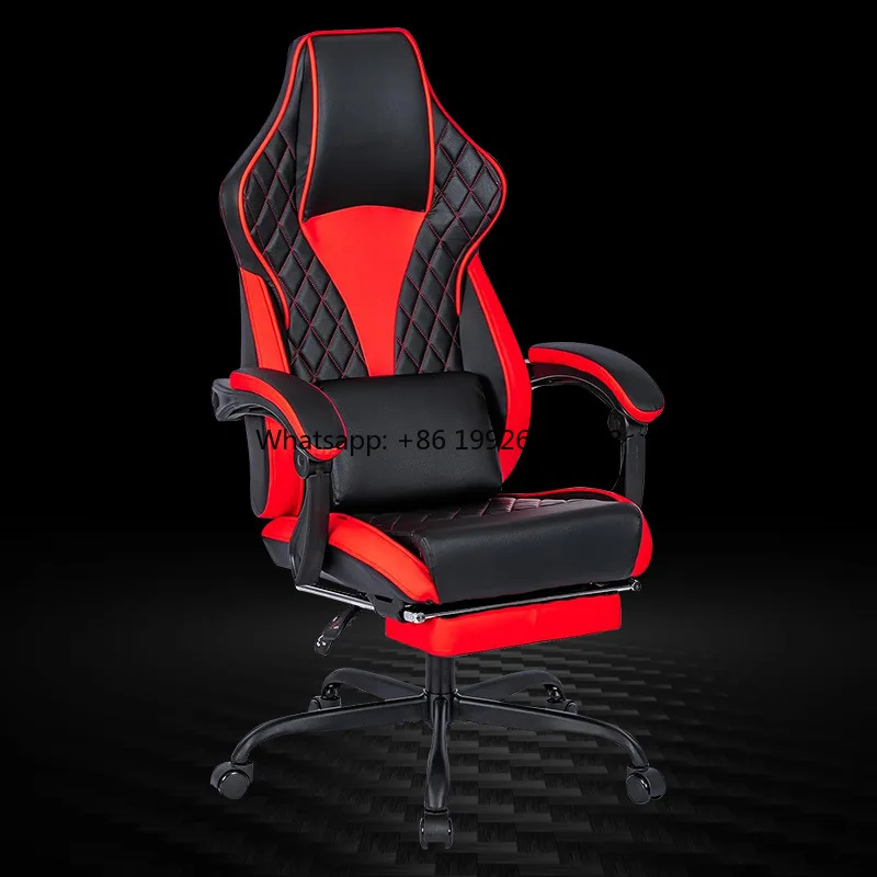 Modern Design Comfortable Computer Chair Pu Leather Ergonomic Chair Home Office Gaming Chair with Footrest factory
Modern Design Comfortable Computer Chair Pu Leather Ergonomic Chair Home Office Gaming Chair with Footrest factory