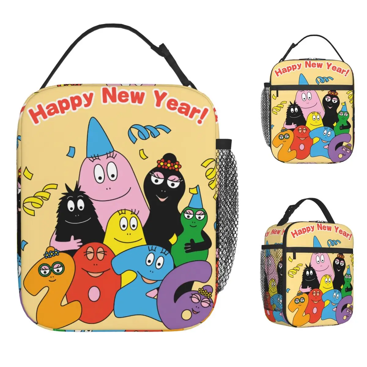Сумка для обеда Barbapapas, винтажный ланч-бокс для детей, школьная портативная сумка-холодильник, термосумка из оксфордской ткани с графическим дизайном, сумки-тоут
Сумка для обеда Barbapapas, винтажный ланч-бокс для детей, школьная портативная сумка-холодильник, термосумка из оксфордской ткани с графическим дизайном, сумки-тоут