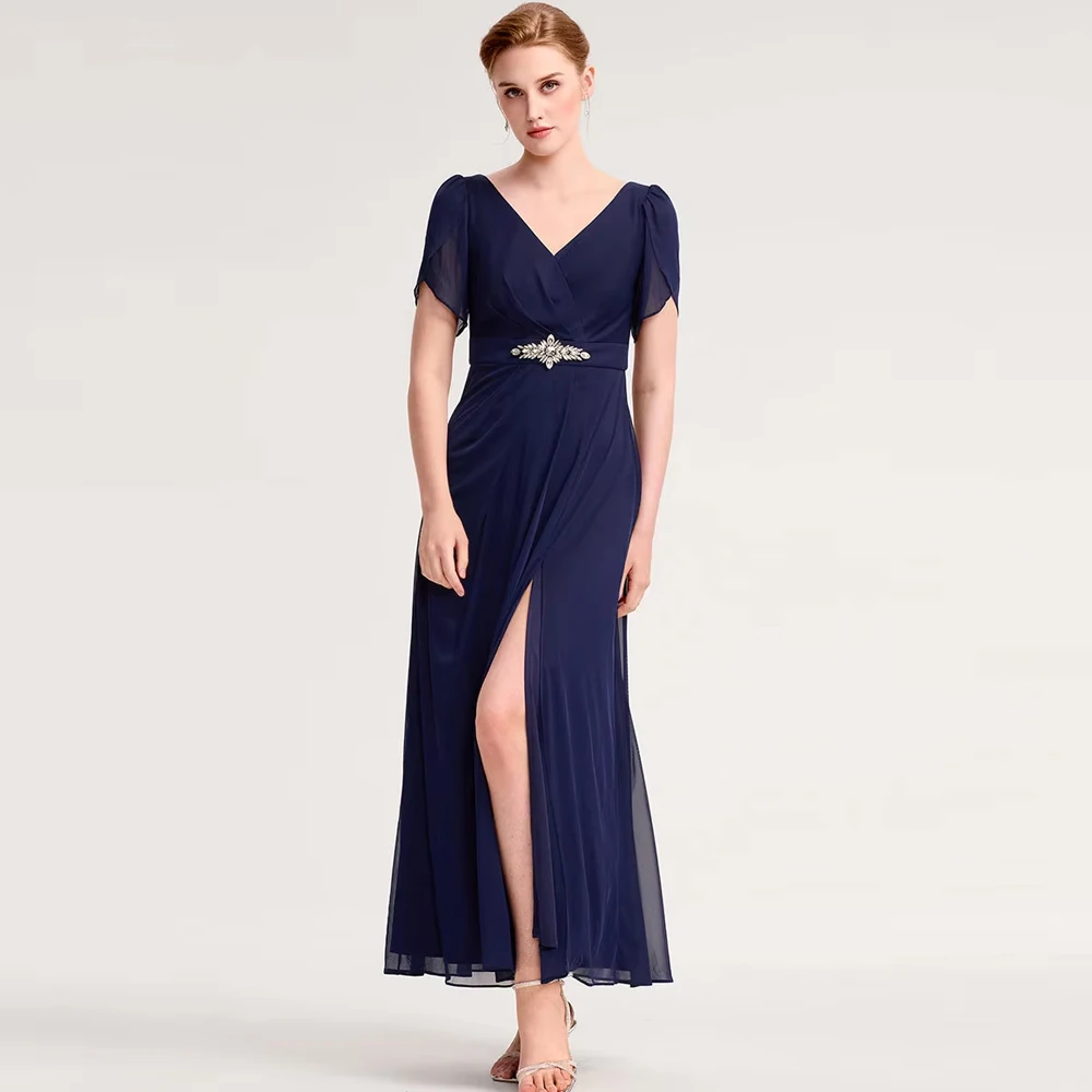 BAZIIINGAAA Party Dress Split Evening Chiffon Dress with Bead or hot drill decoration Evening Dresses
BAZIIINGAAA Party Dress Split Evening Chiffon Dress with Bead or hot drill decoration Evening Dresses