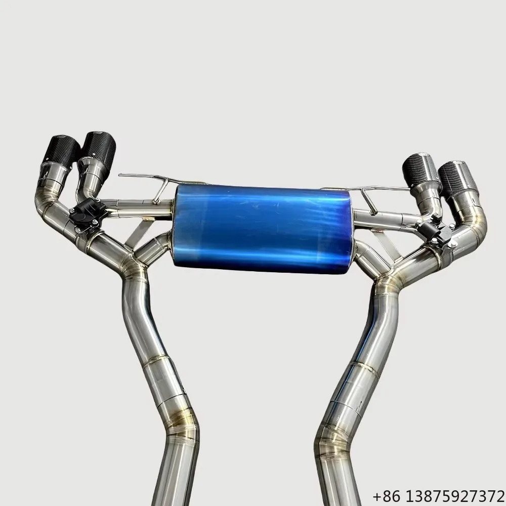 Titanium Electronic Valve Catback Exhaust for M5 G90/G99 4.4T 2025+ Sports Sound
Titanium Electronic Valve Catback Exhaust for M5 G90/G99 4.4T 2025+ Sports Sound