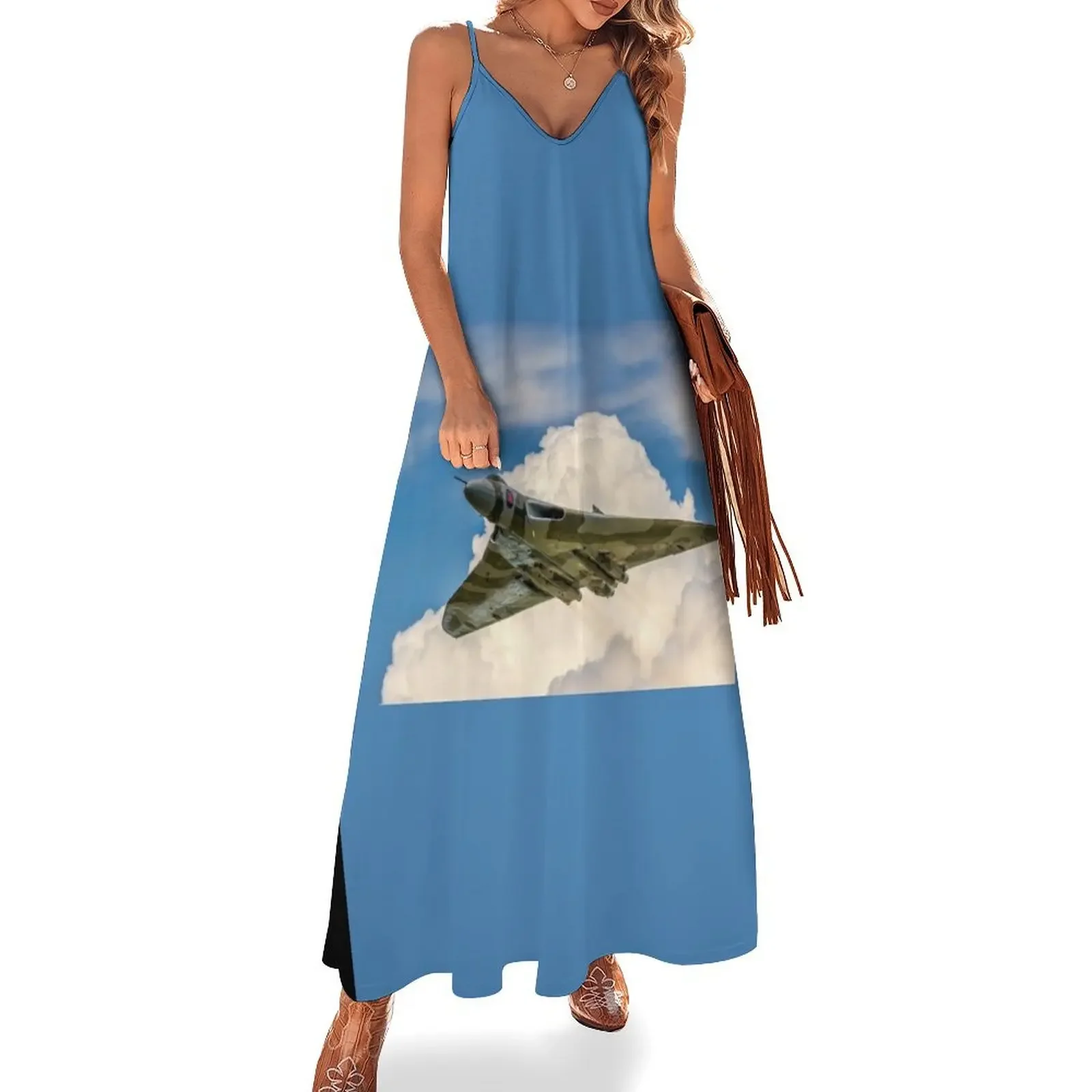 Avro Vulcan B.2 XH558 - Spirit of Noise Sleeveless Dress prom clothes dresses for womens summer clothes for women Elegant gown
Avro Vulcan B.2 XH558 - Spirit of Noise Sleeveless Dress prom clothes dresses for womens summer clothes for women Elegant gown