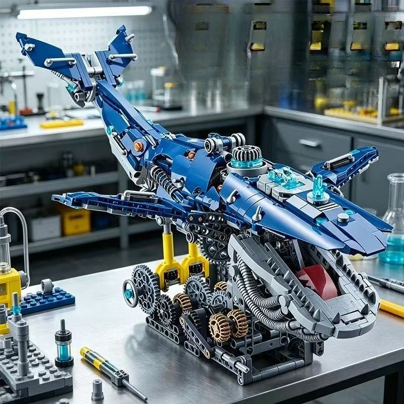 2026 New Mechanical Sea Animals Building Blocks DIY Movable Whale Parrot Shark Piranha Creative Technical MOC Desktop Decor Gift
2026 New Mechanical Sea Animals Building Blocks DIY Movable Whale Parrot Shark Piranha Creative Technical MOC Desktop Decor Gift