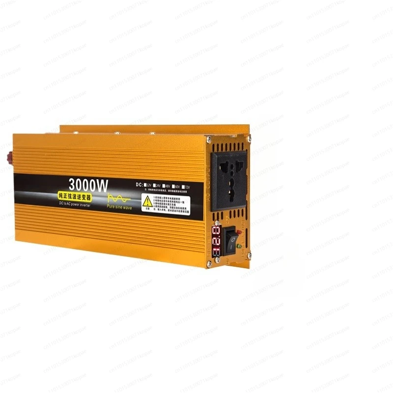 Pure Sine Wave Inverter 12V24V48V60V72V3000W Intelligent Power Supply High Power Converter
Pure Sine Wave Inverter 12V24V48V60V72V3000W Intelligent Power Supply High Power Converter