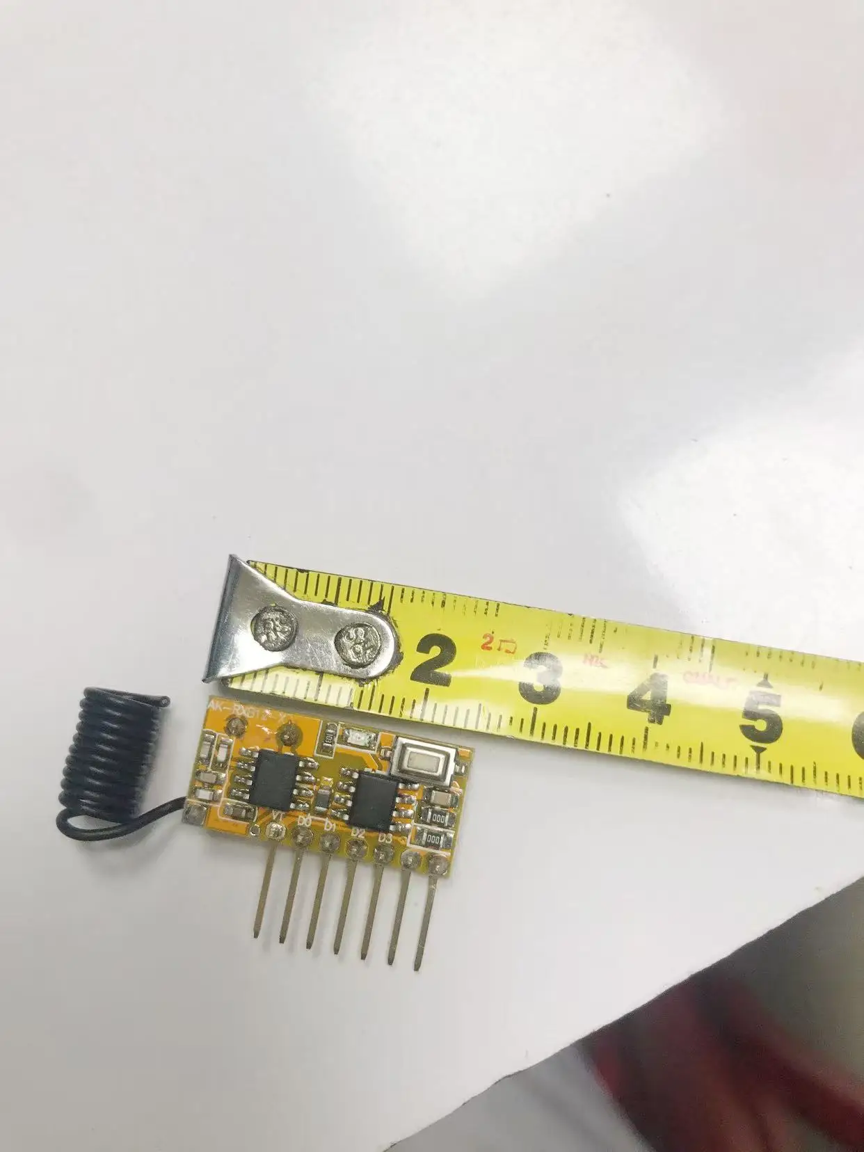 AK-RXB12-X Superheterodyne Learning Code 4-way Module Access Control Power Box Lamp LED Decoding Module