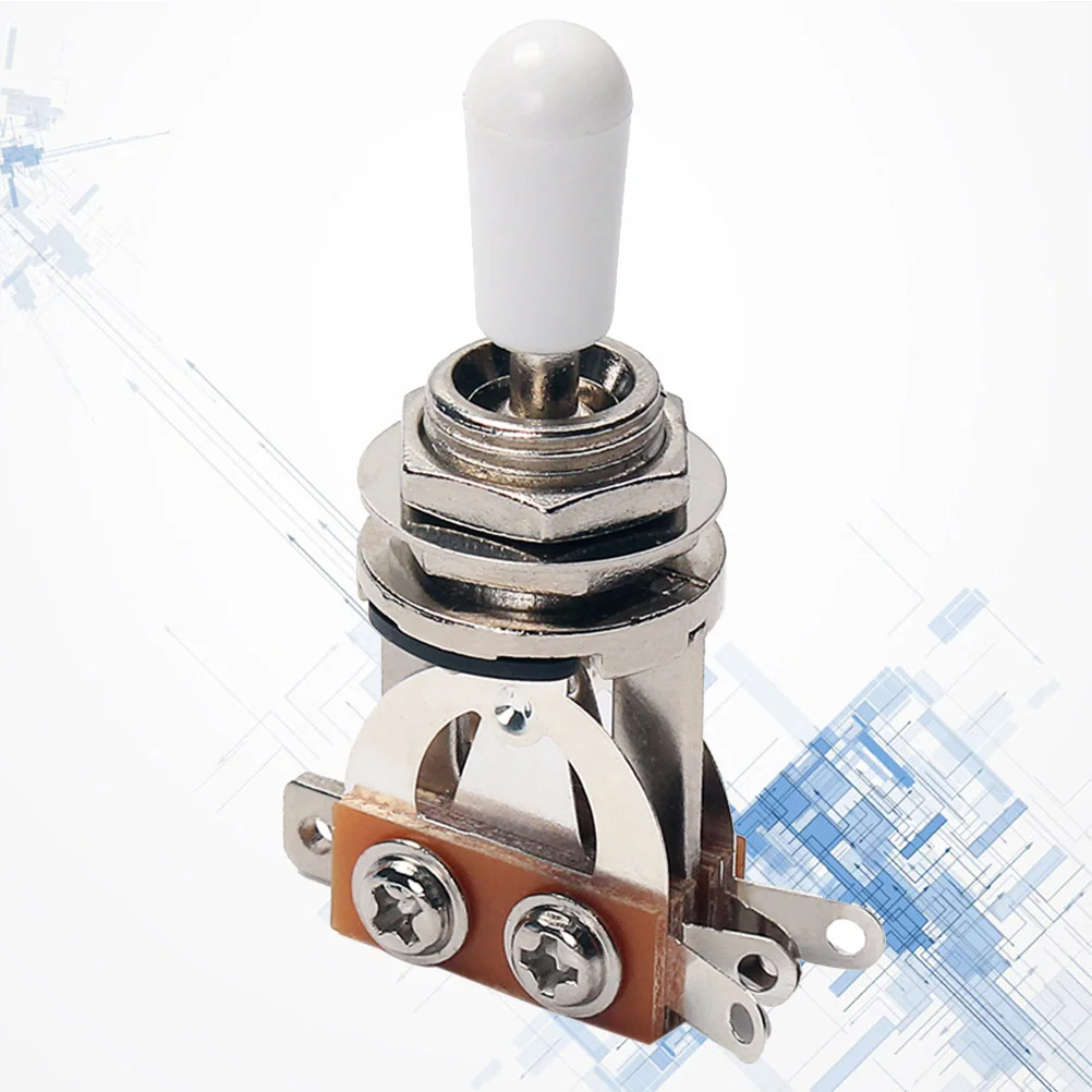 2pcs 3-way Toggle Electric Guitar Pickup Selector Head White guitar toggle 3 way guitar 3 way guitar toggle
2pcs 3-way Toggle Electric Guitar Pickup Selector Head White guitar toggle 3 way guitar 3 way guitar toggle