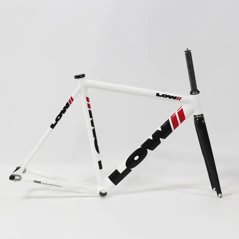 Fixed Gear Bike Frame,7005 Aluminum Fixie Frameset, Carbon Fork, Single Speed Track, High Quality Bicycle Parts, 700C, 53, 55cm
Fixed Gear Bike Frame,7005 Aluminum Fixie Frameset, Carbon Fork, Single Speed Track, High Quality Bicycle Parts, 700C, 53, 55cm