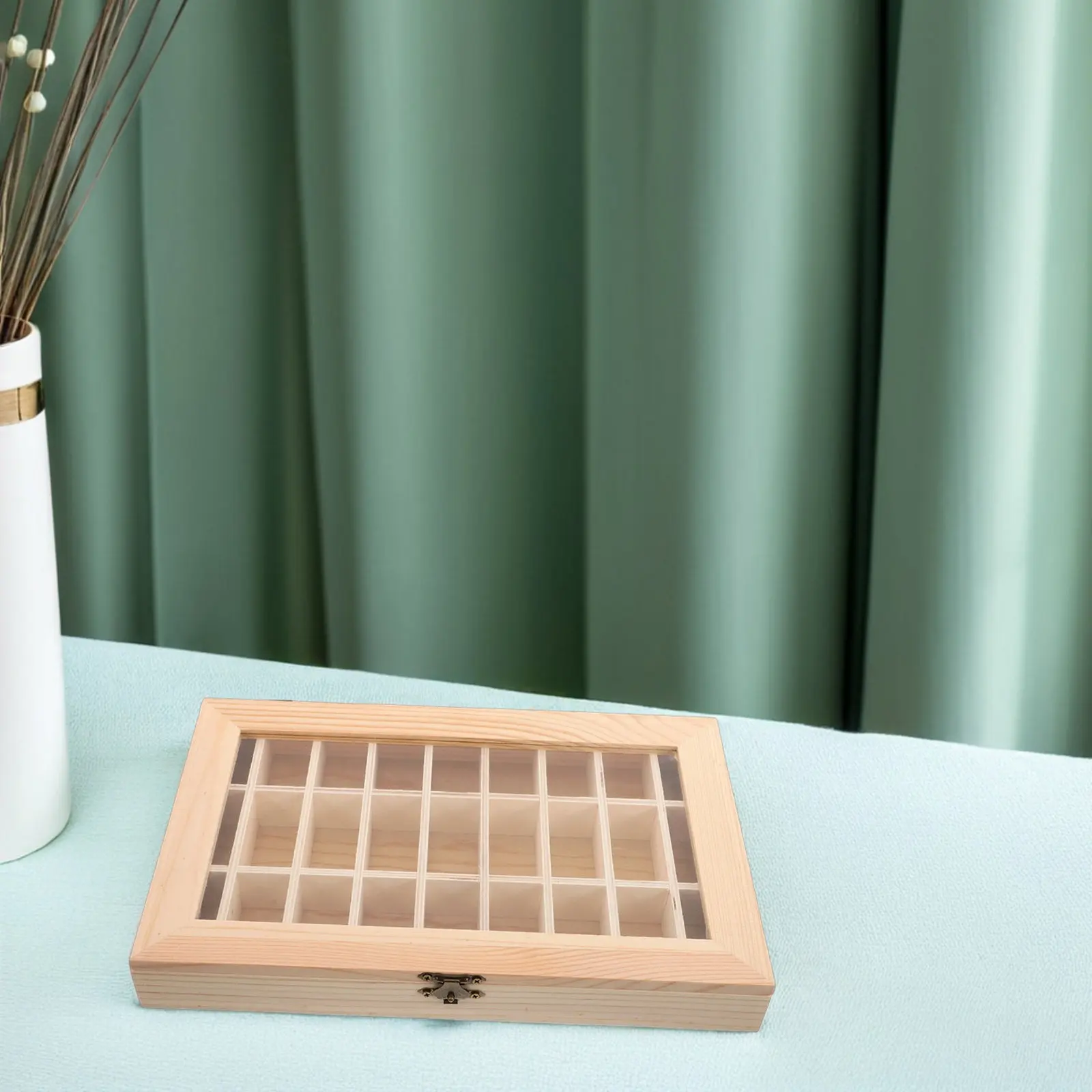 Деревянный органайзер для минералов и кристаллов, витрина для образцов, коробка для демонстрации в геологических музеях и образовательных учреждениях
Деревянный органайзер для минералов и кристаллов, витрина для образцов, коробка для демонстрации в геологических музеях и образовательных учреждениях