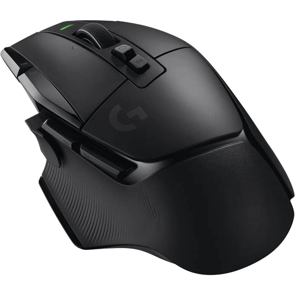 Gaming Mouse: Optical Switches, 13 Buttons, 140h Battery, USB-C, Infinite Scroll, Wireless Charging, PC/MacOS - Black
Gaming Mouse: Optical Switches, 13 Buttons, 140h Battery, USB-C, Infinite Scroll, Wireless Charging, PC/MacOS - Black
