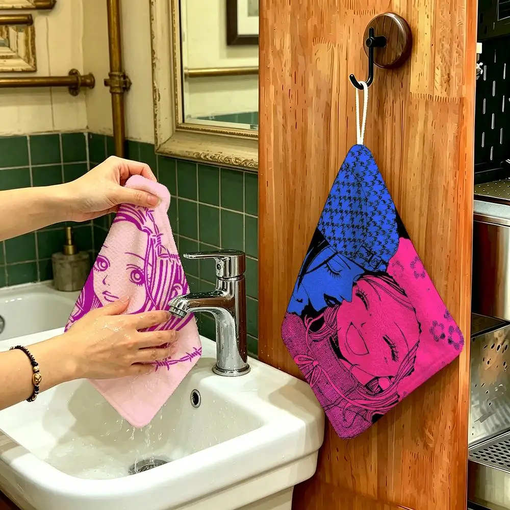 Anime Nana Osaki Polyester Cotton Hanging Kitchen Towel, Soft Hand Wiping Towel, Reusable for Kitchen Bathroom Home
Anime Nana Osaki Polyester Cotton Hanging Kitchen Towel, Soft Hand Wiping Towel, Reusable for Kitchen Bathroom Home