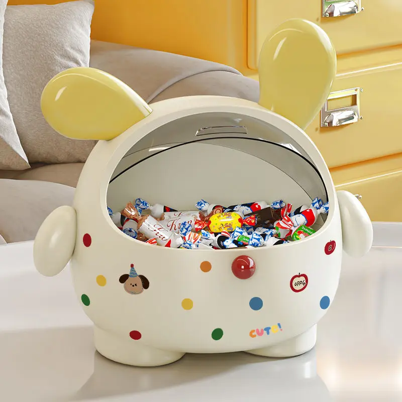 Household Candy Jar Living Room Coffee Table Desktop Display Capsule Coffee Snack Fruit Plate Cute Creative Storage Box
Household Candy Jar Living Room Coffee Table Desktop Display Capsule Coffee Snack Fruit Plate Cute Creative Storage Box