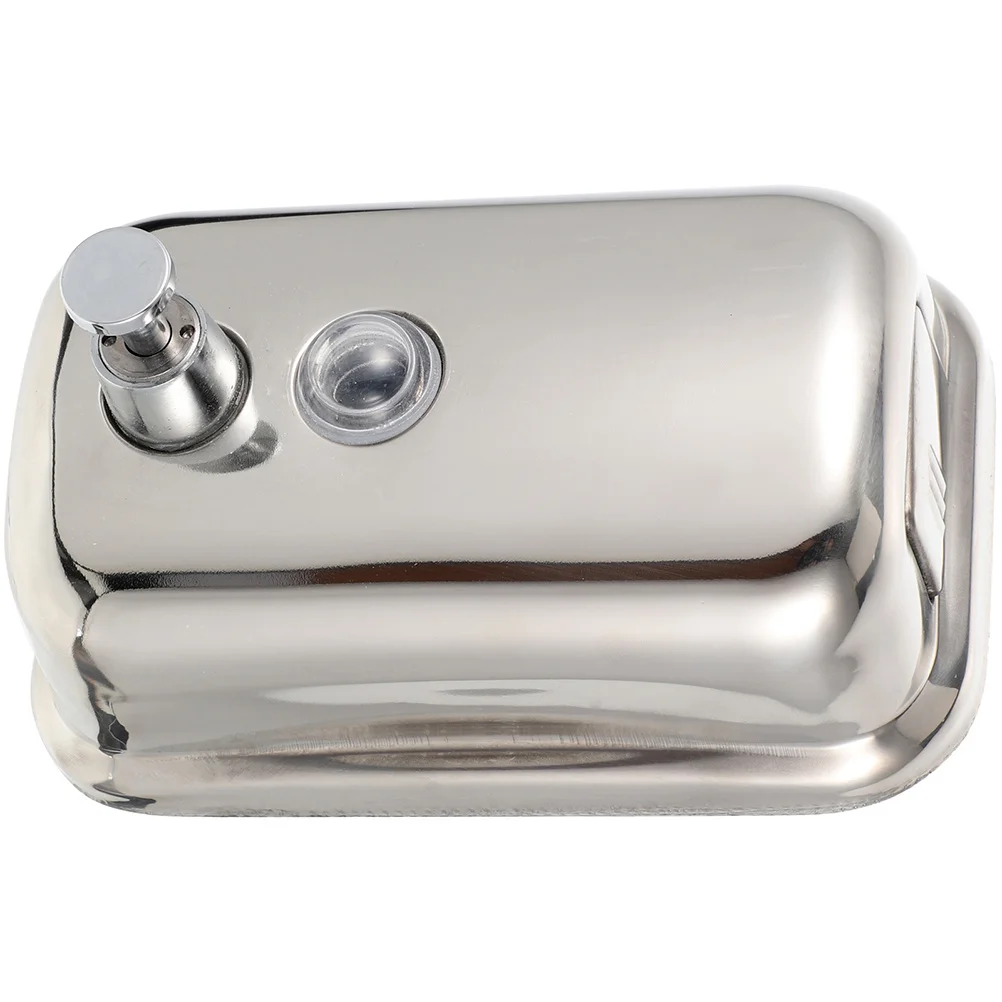 Stainless Steel Soap Dispenser 1000ml Silver H Bathroom Shower Wall Mounted Liquid H Soap Dispenser Large Capacity Portable Easy
Stainless Steel Soap Dispenser 1000ml Silver H Bathroom Shower Wall Mounted Liquid H Soap Dispenser Large Capacity Portable Easy
