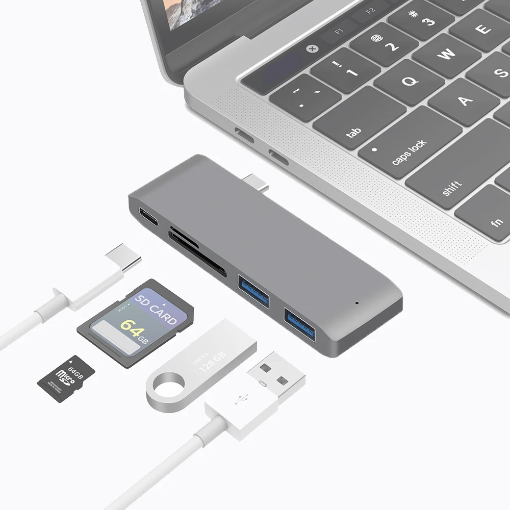 Разветвитель USB C типа C, док-станция, адаптер для ноутбука, usb c с PD для Macbook pro/Air M1 2016-2021, Thunderbolt USB-C
Разветвитель USB C типа C, док-станция, адаптер для ноутбука, usb c с PD для Macbook pro/Air M1 2016-2021, Thunderbolt USB-C