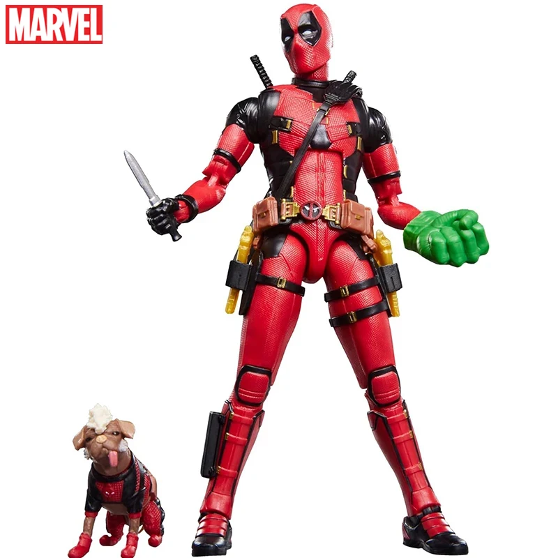 Marvel Legends Series Dogpool and Deadpool, Marvel Studios' Deadpool & Wolverine Movie Collectible 6-Inch Action Figure Gift
Marvel Legends Series Dogpool and Deadpool, Marvel Studios' Deadpool & Wolverine Movie Collectible 6-Inch Action Figure Gift