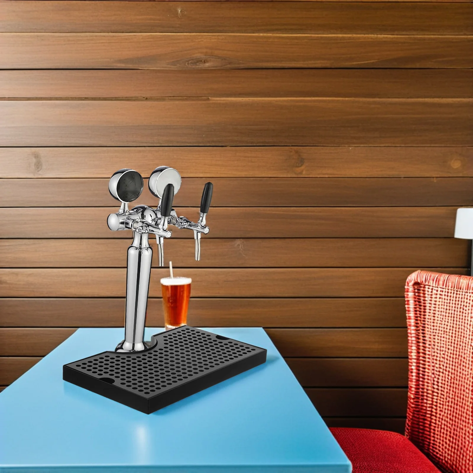 Draft Beer Stainless Steel Drip Tray Detachable Wall Mounted Spill Pan Drink Dispenser Homebrew Beer Pouring Tray 11.79x7.07
Draft Beer Stainless Steel Drip Tray Detachable Wall Mounted Spill Pan Drink Dispenser Homebrew Beer Pouring Tray 11.79x7.07