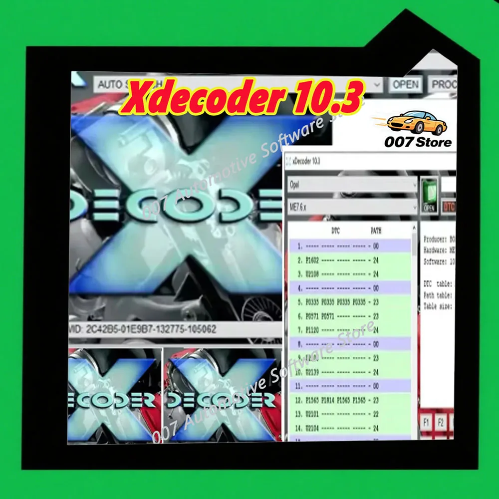 2025 Xdecoder 10.3 with Keygen DTC Remover Crack DTC OFF Delete Software Full Verison for Hyundai/VAG EDC15 EDC16 EDC17 Xdecoder
2025 Xdecoder 10.3 with Keygen DTC Remover Crack DTC OFF Delete Software Full Verison for Hyundai/VAG EDC15 EDC16 EDC17 Xdecoder