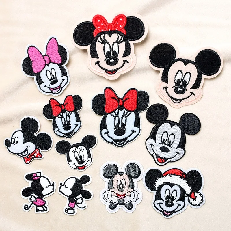 Disney Cute Cartoon Mickey Mouse Iron on Patches Embroidery Patch Diy Clothing Decoration Stickers Hat Bag Stickers
Disney Cute Cartoon Mickey Mouse Iron on Patches Embroidery Patch Diy Clothing Decoration Stickers Hat Bag Stickers
